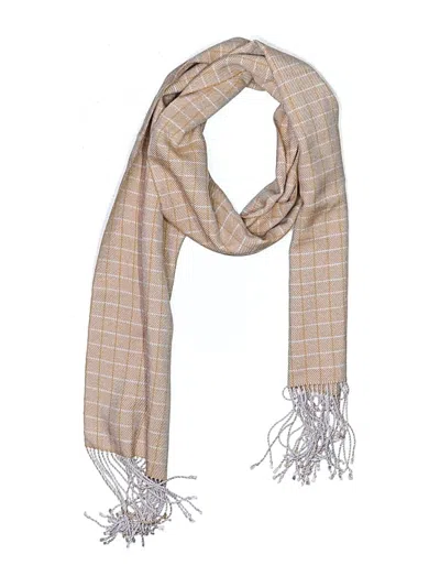 Pre-owned Assorted Brands Scarf In Brown