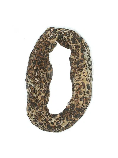 Pre-owned Assorted Brands Scarf In Brown