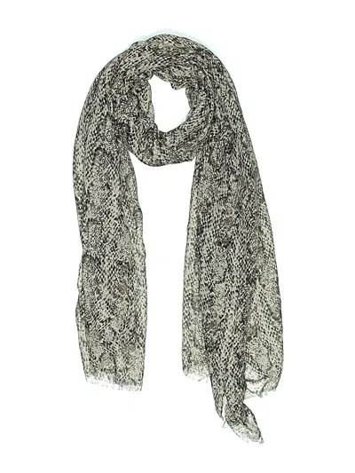 Pre-owned Assorted Brands Scarf In Brown