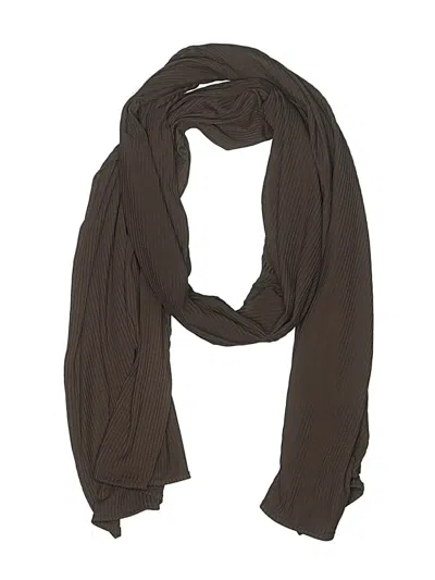 Pre-owned Assorted Brands Scarf In Brown