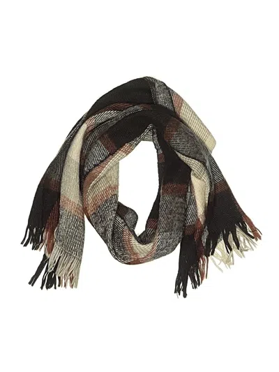 Pre-owned Assorted Brands Scarf In Brown