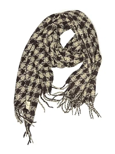 Pre-owned Assorted Brands Scarf In Brown