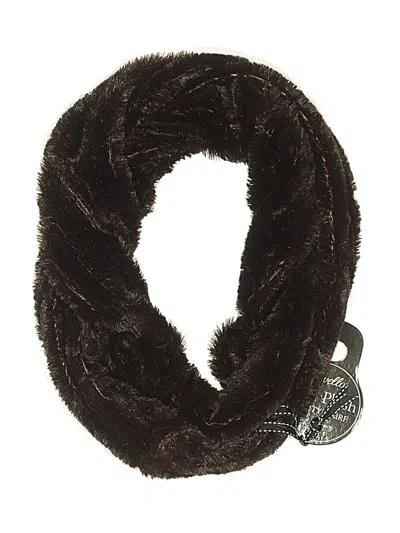 Pre-owned Assorted Brands Scarf In Brown