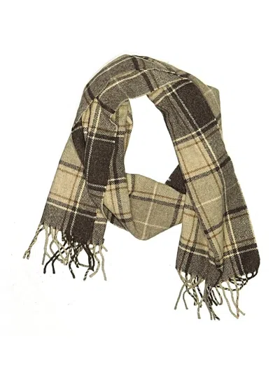 Pre-owned Assorted Brands Scarf In Brown