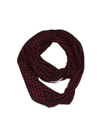 Pre-owned Assorted Brands Scarf In Burgundy