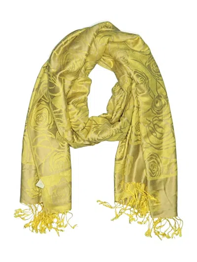 Pre-owned Assorted Brands Scarf In Gold