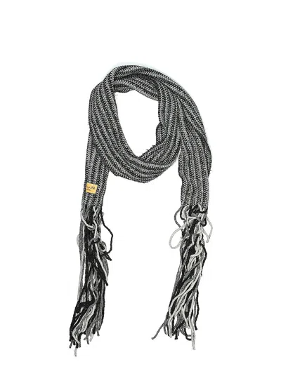 Pre-owned Assorted Brands Scarf In Gray