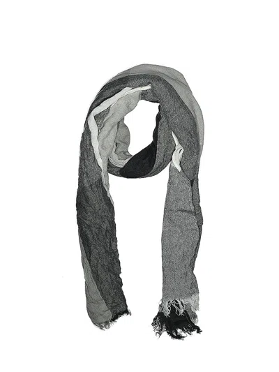 Pre-owned Assorted Brands Scarf In Gray