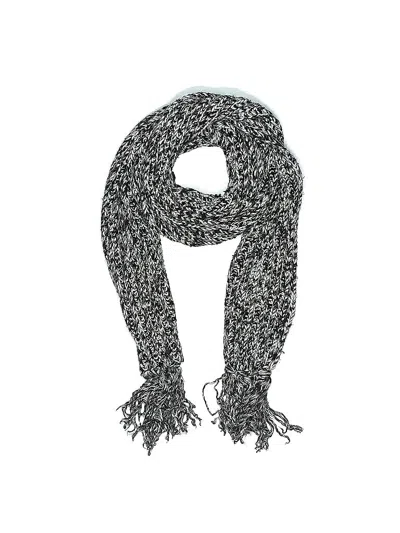 Pre-owned Assorted Brands Scarf In Gray