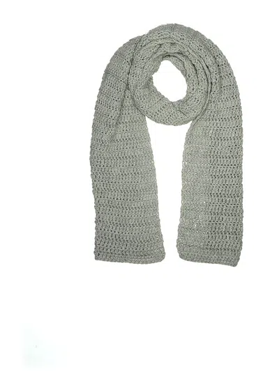 Pre-owned Assorted Brands Scarf In Gray