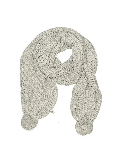 Pre-owned Assorted Brands Scarf In Gray