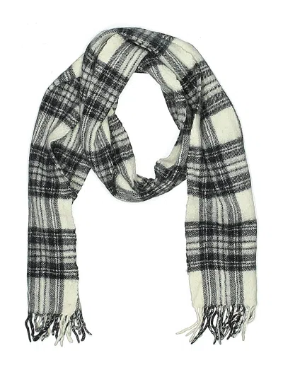 Pre-owned Assorted Brands Scarf In Gray