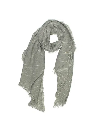 Pre-owned Assorted Brands Scarf In Gray