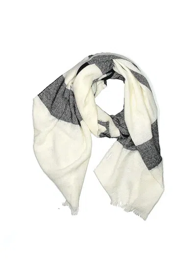 Pre-owned Assorted Brands Scarf In Gray