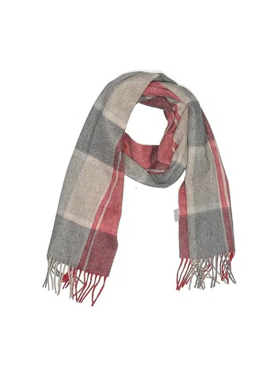 Pre-owned Assorted Brands Scarf In Gray