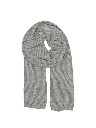 Pre-owned Assorted Brands Scarf In Gray
