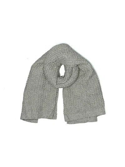 Pre-owned Assorted Brands Scarf In Gray