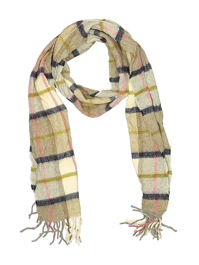 Pre-owned Assorted Brands Scarf In Gray