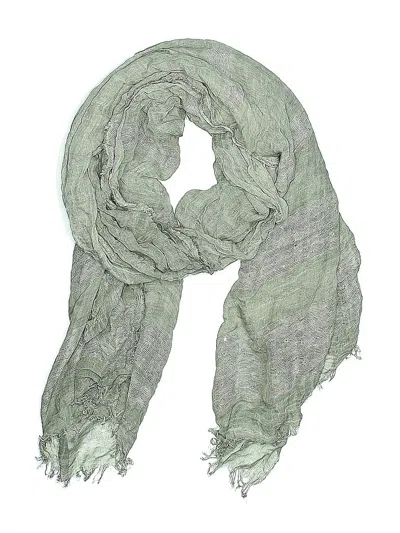 Pre-owned Assorted Brands Scarf In Gray