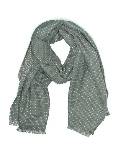 Pre-owned Assorted Brands Scarf In Gray