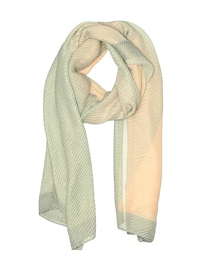 Pre-owned Assorted Brands Scarf In Gray