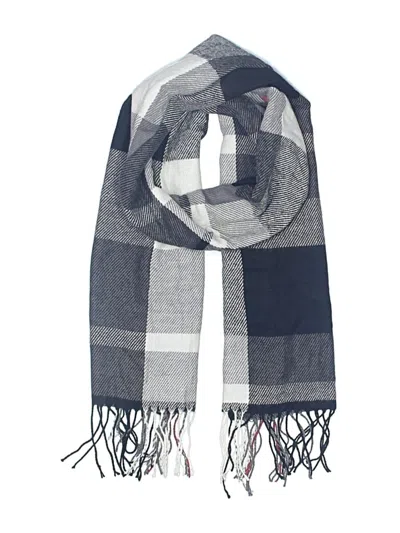Pre-owned Assorted Brands Scarf In Gray