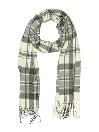 Pre-owned Assorted Brands Scarf In Gray