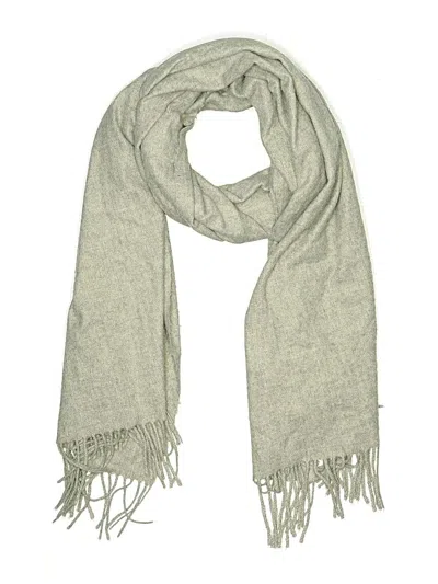 Pre-owned Assorted Brands Scarf In Gray