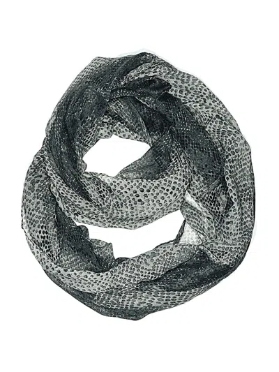 Pre-owned Assorted Brands Scarf In Gray