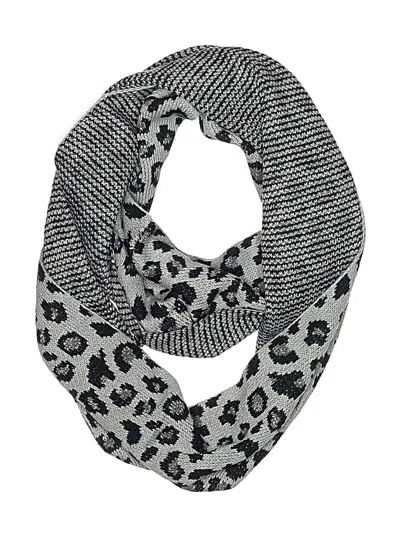 Pre-owned Assorted Brands Scarf In Gray