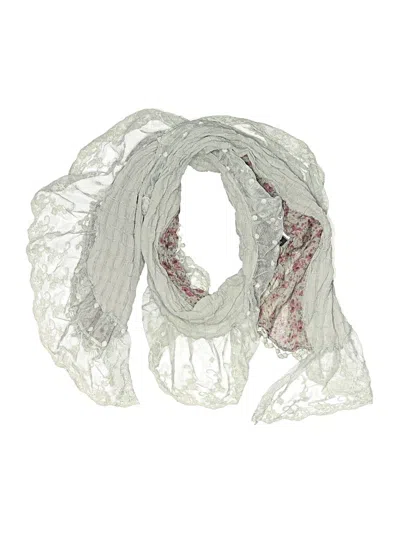Pre-owned Assorted Brands Scarf In Gray