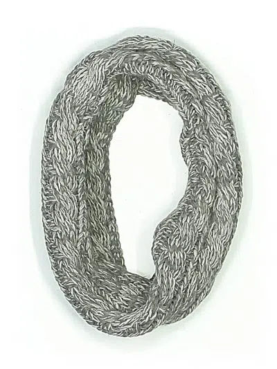 Pre-owned Assorted Brands Scarf In Gray