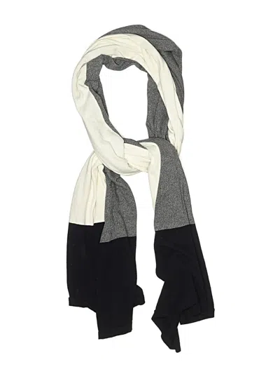 Pre-owned Assorted Brands Scarf In Gray