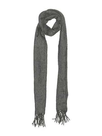 Pre-owned Assorted Brands Scarf In Gray
