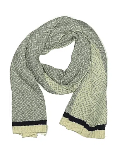 Pre-owned Assorted Brands Scarf In Gray