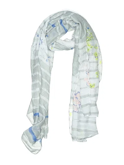 Pre-owned Assorted Brands Scarf In Gray