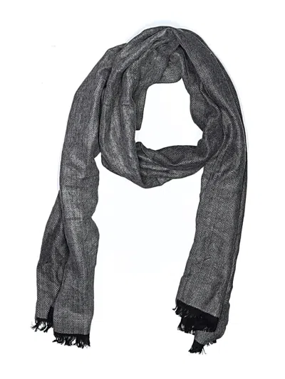 Pre-owned Assorted Brands Scarf In Gray