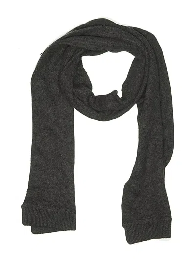 Pre-owned Assorted Brands Scarf In Gray