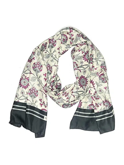 Pre-owned Assorted Brands Scarf In Gray