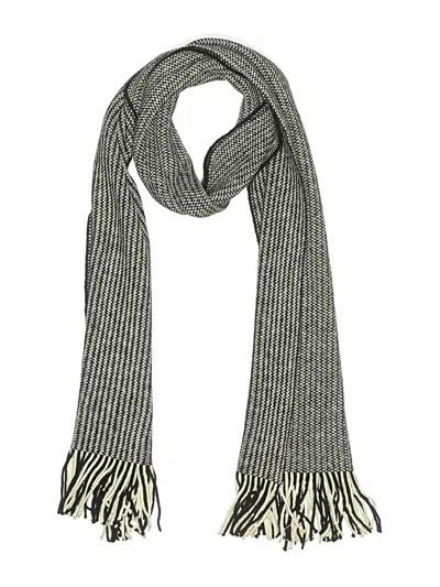 Pre-owned Assorted Brands Scarf In Gray