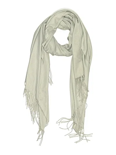 Pre-owned Assorted Brands Scarf In Gray