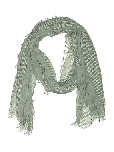 Pre-owned Assorted Brands Scarf In Gray