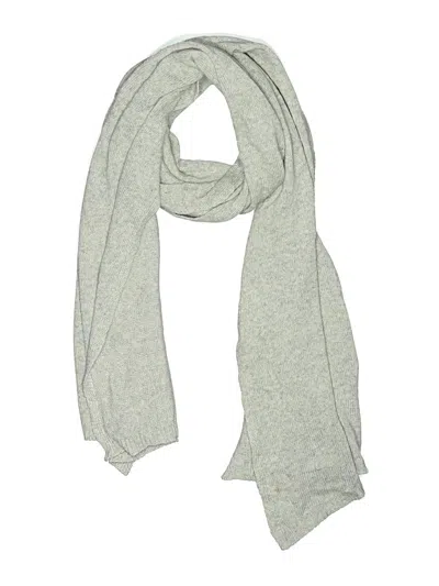 Pre-owned Assorted Brands Scarf In Gray