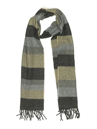 Pre-owned Assorted Brands Scarf In Gray
