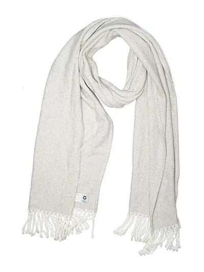 Pre-owned Assorted Brands Scarf In Gray