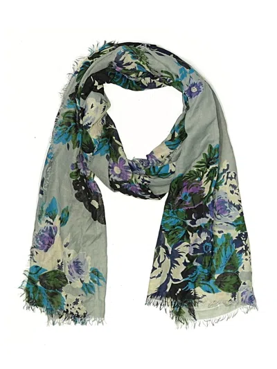 Pre-owned Assorted Brands Scarf In Gray