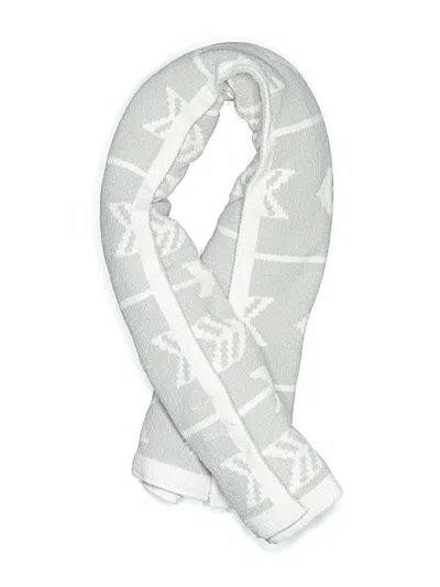 Pre-owned Assorted Brands Scarf In Gray