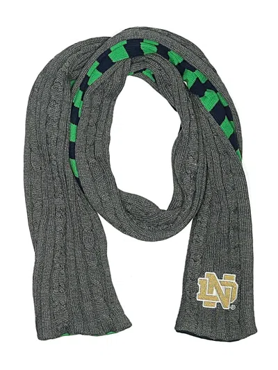 Pre-owned Assorted Brands Scarf In Gray