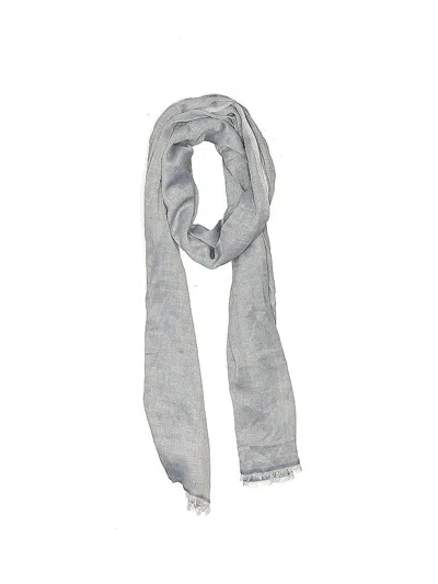 Pre-owned Assorted Brands Scarf In Gray