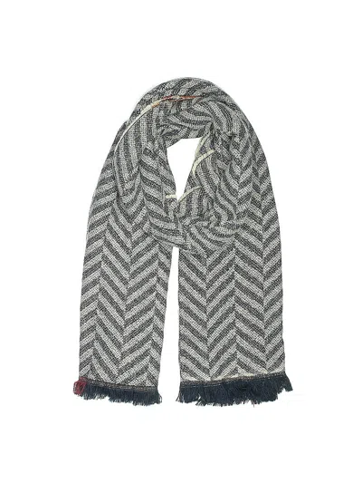 Pre-owned Assorted Brands Scarf In Gray
